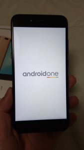 Xiaomi Mi A1 起動（Android One）