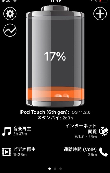 Ipod Touch 第6世代のバッテリーがかなりピンチな状況 早く第7世代を Wnkhs Net