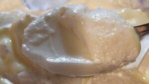 クリームとプリン