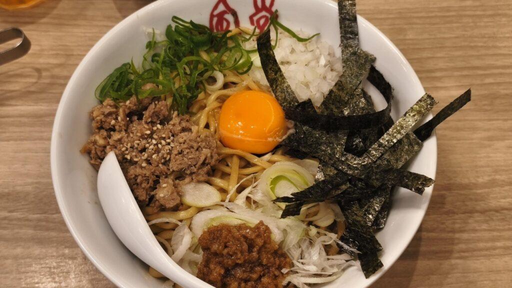 一風堂の油そば